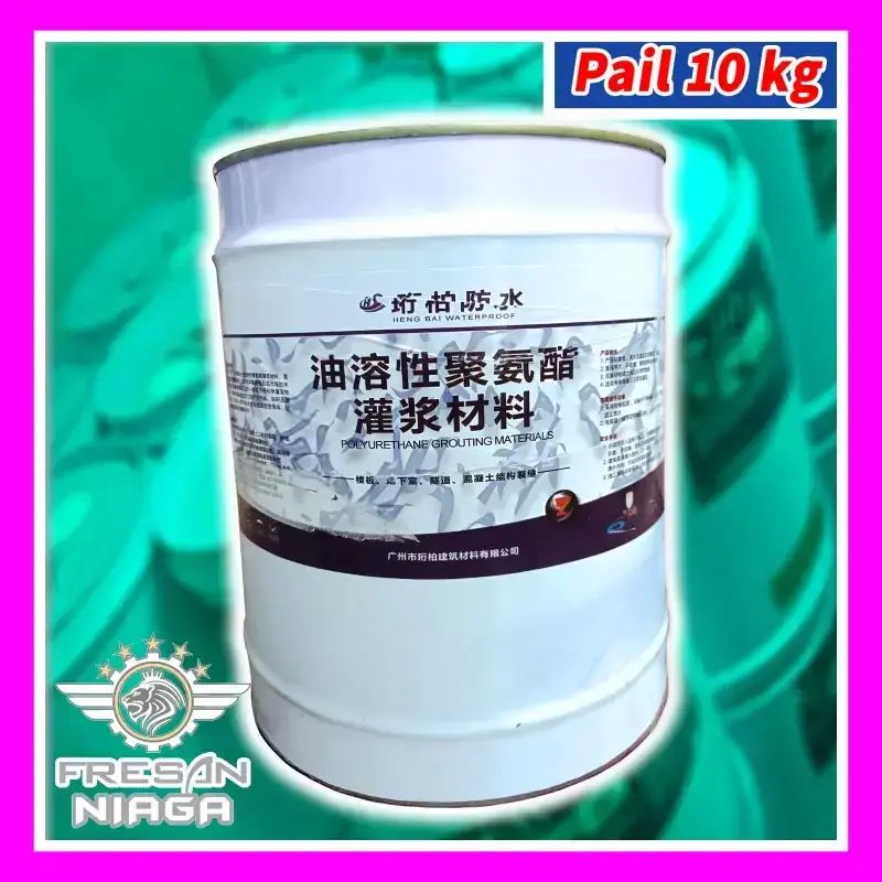 Promo Kemasan Pail 10 Kg Pu Injection Polyurethane Grouting Cairan ...