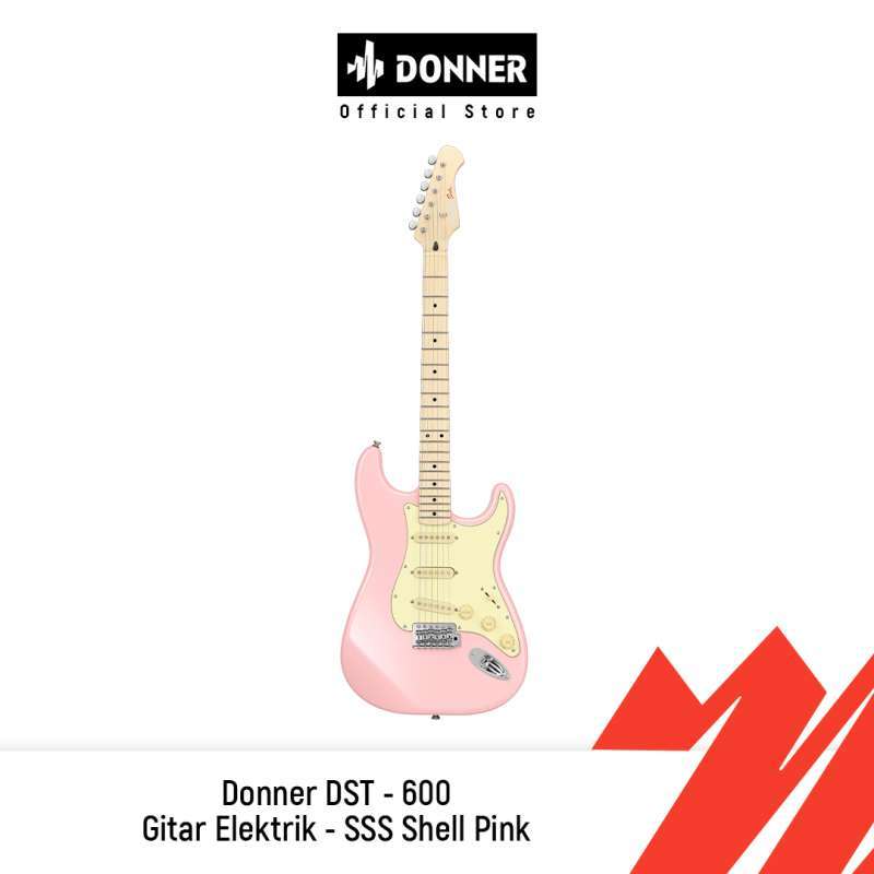 Promo Donner Dst - 600 Sss Gitar Elektrik - Fiesta Red Diskon 20% Di ...
