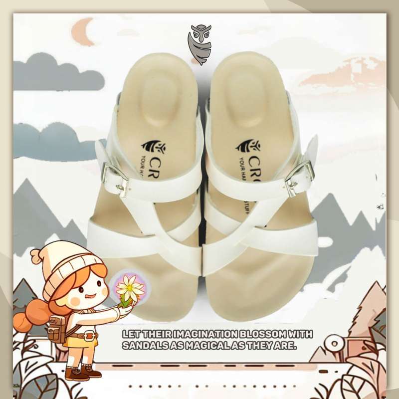 Crousel Kids Sandal Casual Kids Moona White