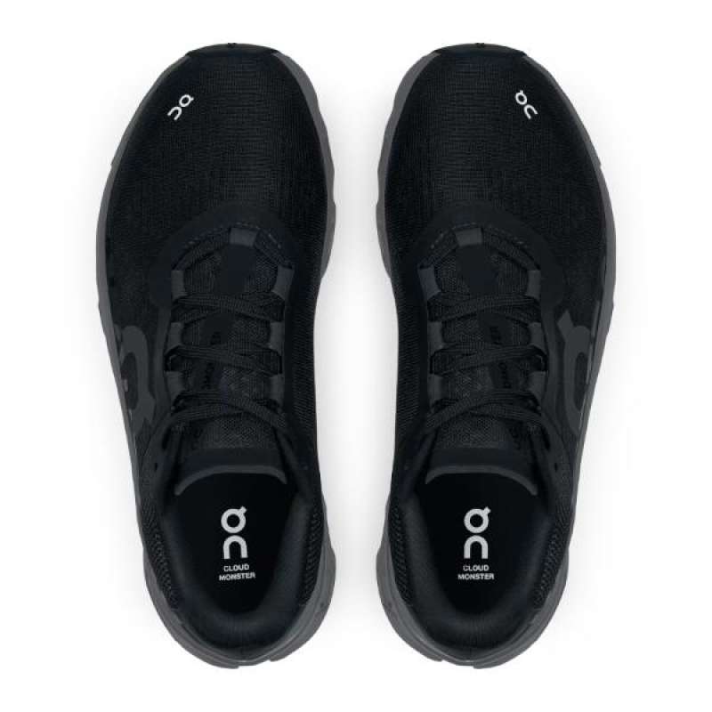 Jual On Cloudmonster Women Sepatu Lari Wanita [61.99024] - Black Magnet ...