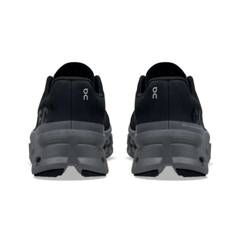 Jual On Cloudmonster Women Sepatu Lari Wanita [61.99024] - Black Magnet ...