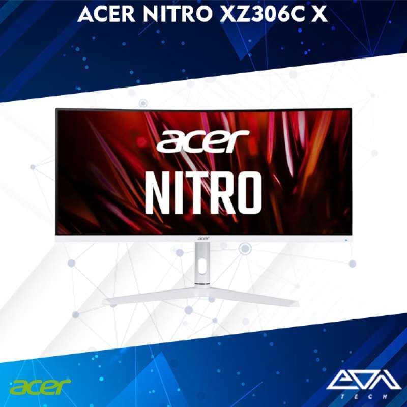 Jual Acer Nitro Xz306c X Monitor (30/uwqhd/curved/va/200hz/2xhdmi