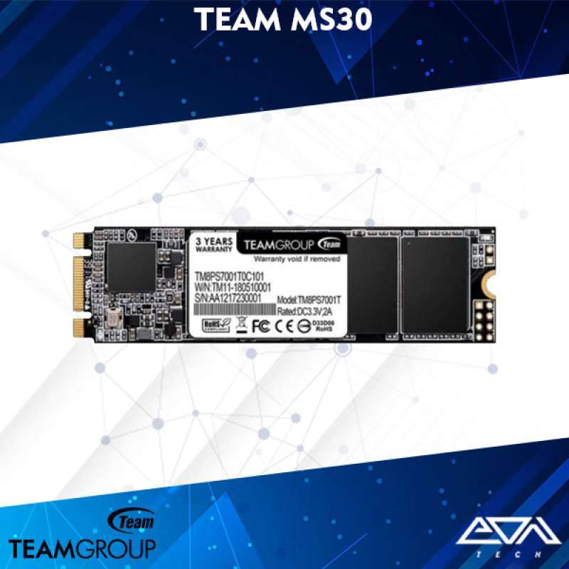 TEAM MS30 256GB/512GB SATA SSD Internal