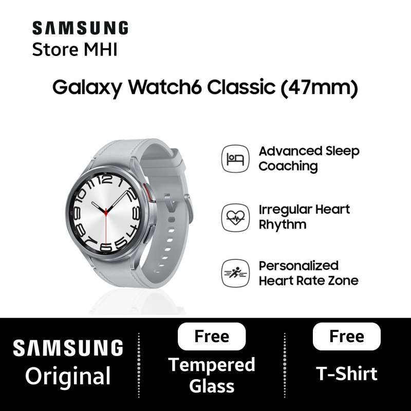 Samsung Galaxy Watch6 Classic 47mm シルバー（NEW Samsung Galaxy 