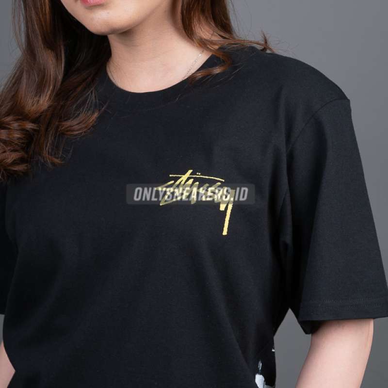 Jual Stussy Beat Crazy Black Tee (100% Authentic) Di Seller