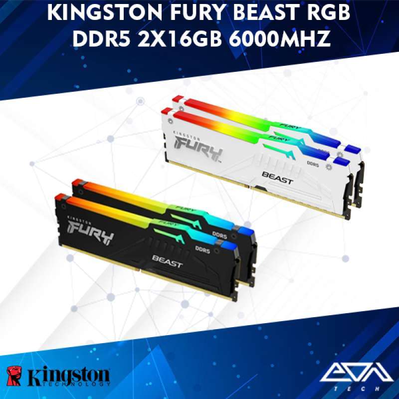 Kingston FURY Beast DDR5 メモリー 16GB-6000 Kingston FURY Beast