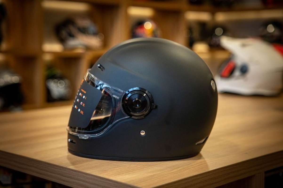 Helm Motor ORIGINE VEGA Distinguished Black Matt Original Italy