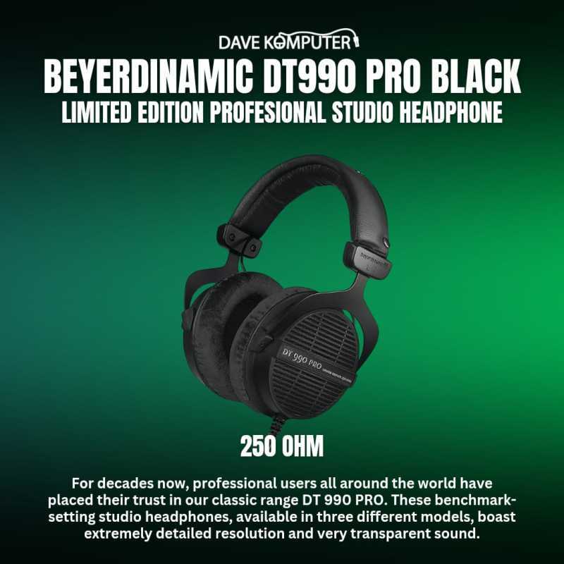 Special Edition Beyerdynamic Dt 990 Ohm Difference Headphone Hd