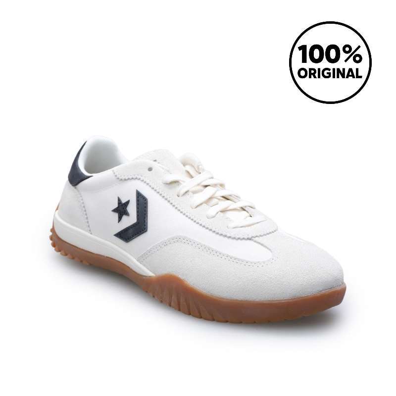 Converse Run Star Trainer Sepatu Sneaker Pria Egret/Black/Honey CONA08262C