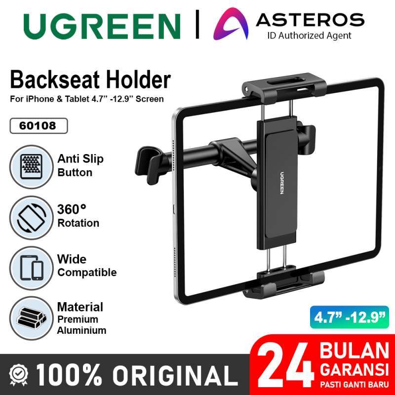 UGREEN Headrest Backseat Car Phone Holder Tablet iPad Bracket Mobil