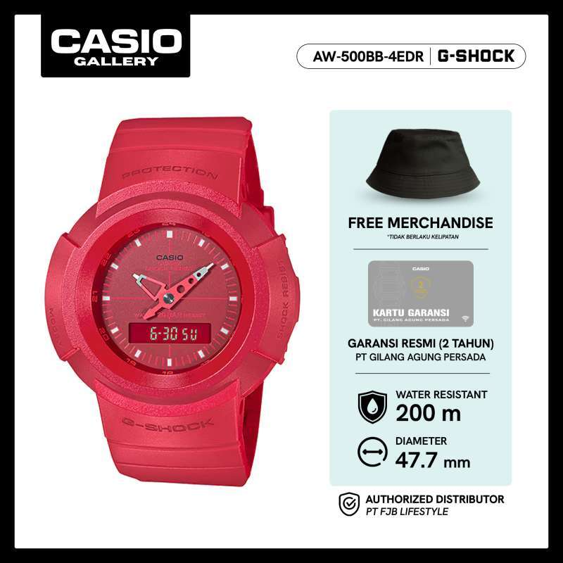 Promo G-Shock Jam Tangan Pria Aw-500bb-4edr Waterproof Diskon 33
