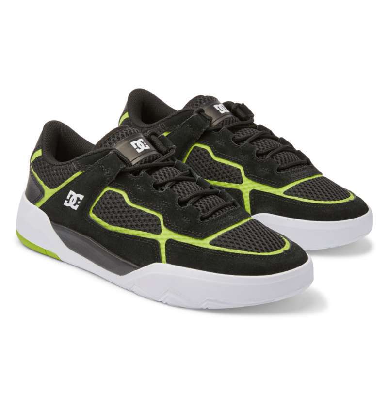 DC METRIC Sneaker Sepatu Pria ADYS100634-BKI Black/Lime