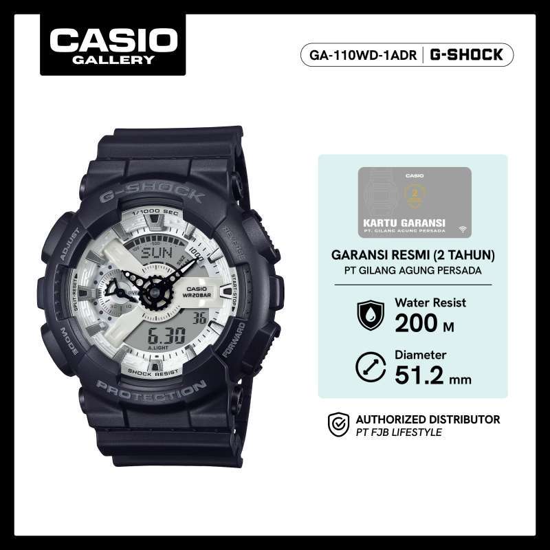 Promo Jam Tangan Pria G-Shock Ga-110wd-1adr Analog Digital Watches