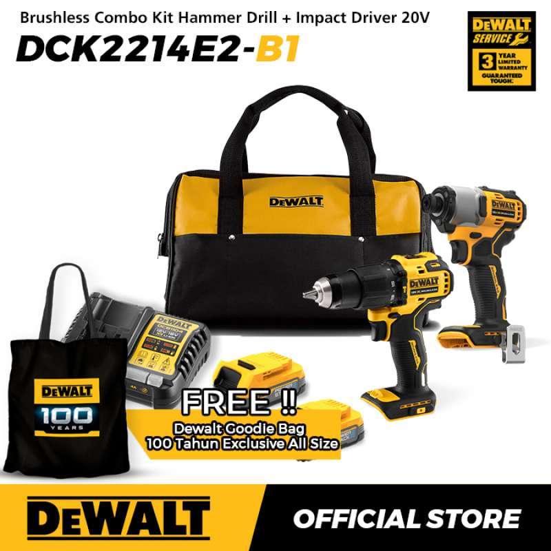 Home Depot Dewalt Brushless Tool Combo Kit Dewalt 1/2in 20 Volt