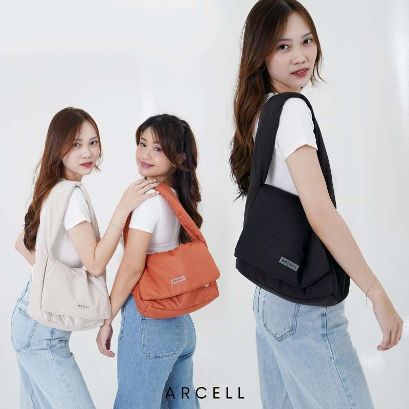 Promo Arcell - Puffy Fat Bag L Shoulder Bag - Tas Shoulder Wanita ...