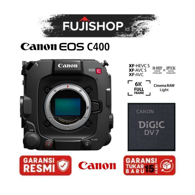 Canon EOS C400 6K Full-Frame Digital Cinema Camera Canon EOS C 400  Canon RF