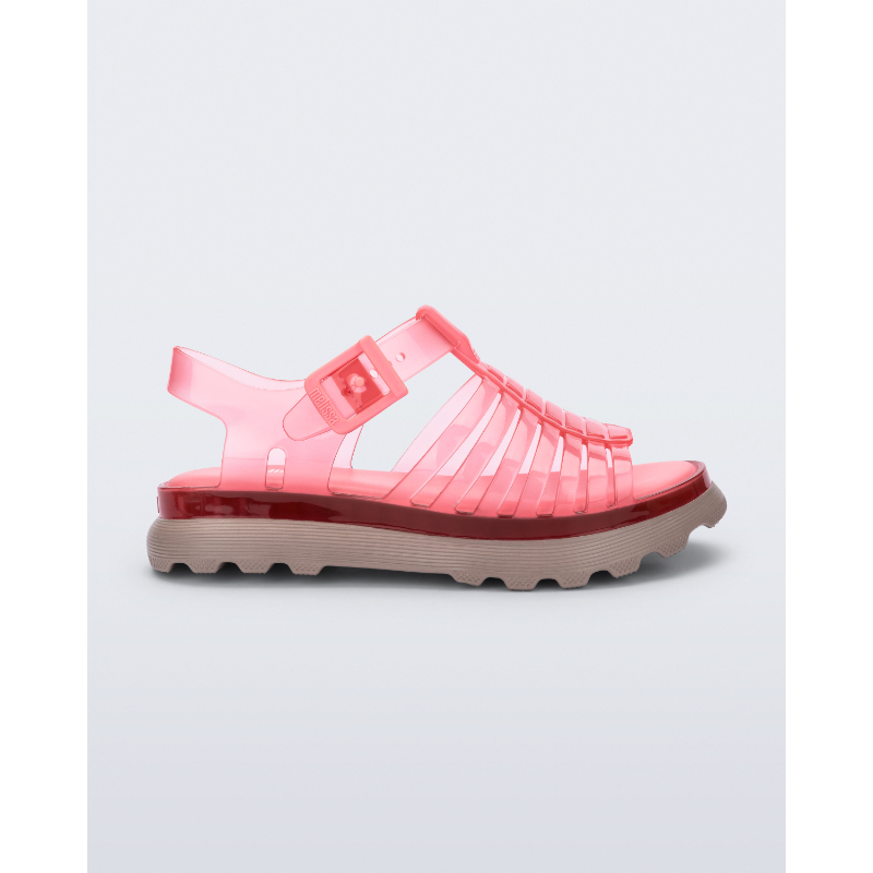 MELISSA GALAXIA AD/プラットフォームサンダル厚底ピンク MELISSA GALAXIA AD/プラットフォームサンダル厚底ピンク