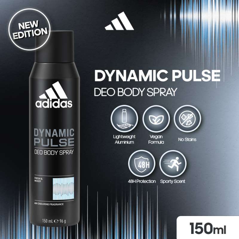 Body Fragrance Adidas Body Spray Dynamic Pulse Adidas Dynamic Pulse Eau De  Toilette Fl Oz Pack Pakistan Ubuy