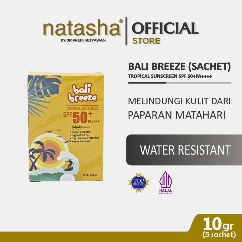Jual Bali Breeze Tropical Sunscreen Spf 50+pa++++ (sachet) Di