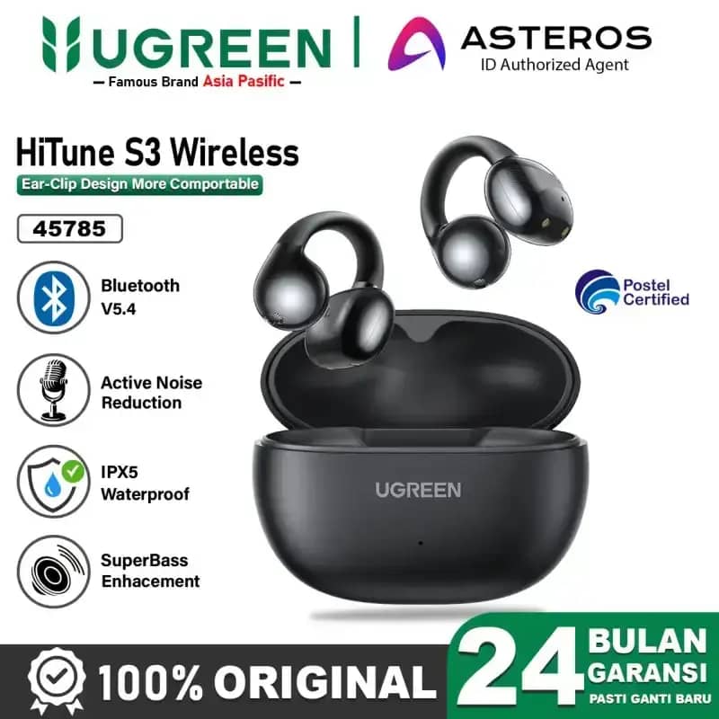 UGREEN Premium HiTune S3 Open Ear Clip True Wireless Earbuds TWS Bluetooth  Sports Earphones Headphones in Mic 45785