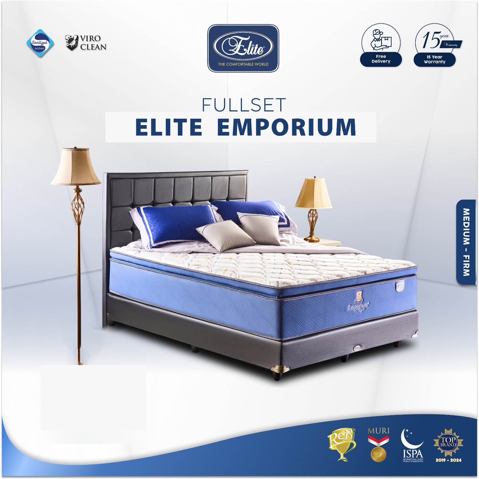 Promo Elite Springbed Kasur Emporium New Edition Diskon 64 Di Seller Elite Springbed Indonesia