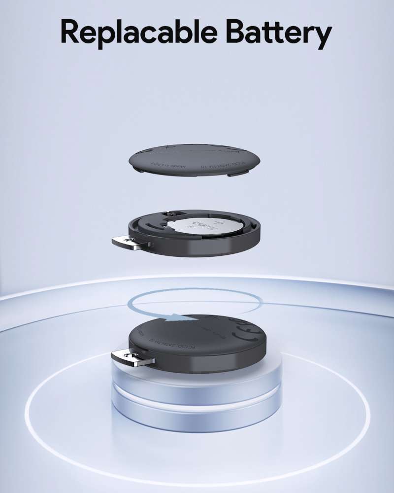 Promo Aukey Smart Mini AirTag Bluetooth Tracker For Apple Track Mate 1 ...