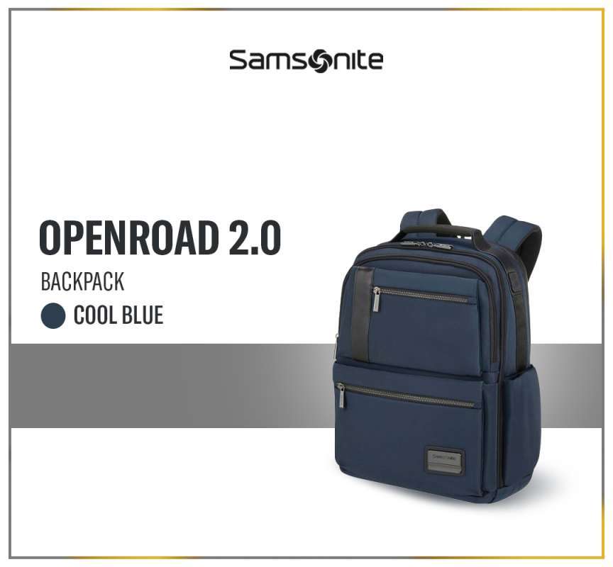 Jual Samsonite Openroad Laptop Backpack – Cool Blue Di