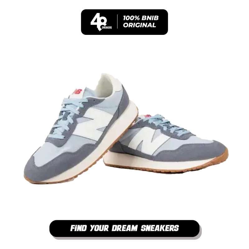 Sepatu pria sneakers New balance 237 blue (MS237CH) Original