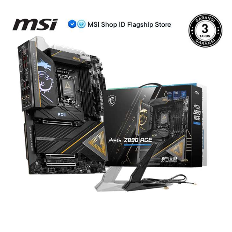 Jual Msi Meg Z890 Ace Ddr5 [atx L Intel Lga 1851] Motherboard Di