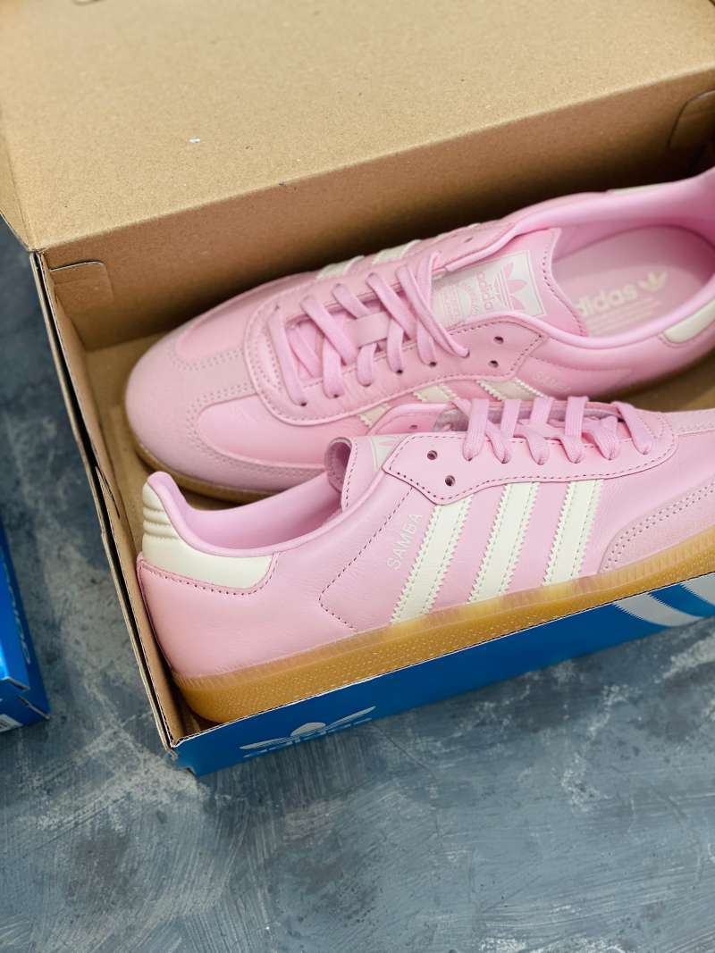 Jual adidas Samba Og Pink White Gs (100% Original) [jr3154] Di Seller ...