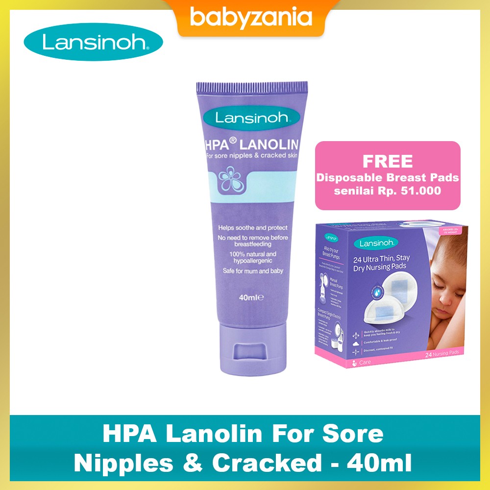 Lansinoh HPA Lanolin Nipple Cream 40ml