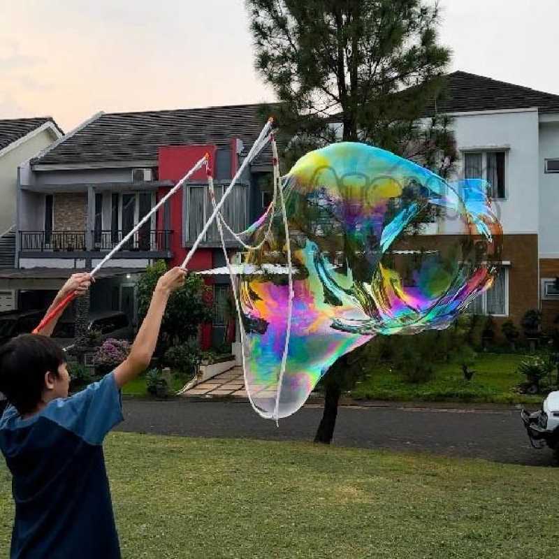 Promo Atomix Giant Bubble Starter Kit - Paket Pemula Balon Sabun ...