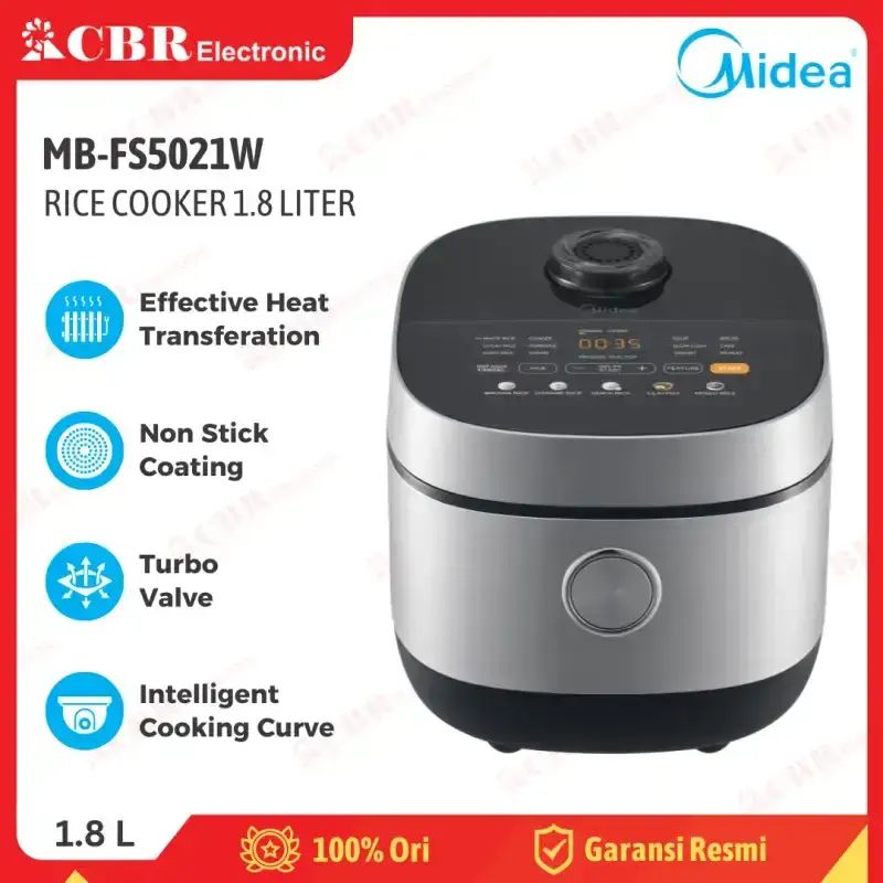 Fs Rice Cooker Jual Rice Cooker Midea 1.8 Liter Mb-fs5021w (digital) Di Seller Cbr ...