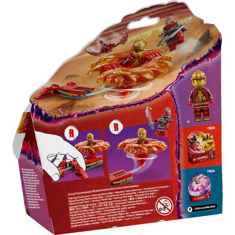 Promo LEGO Ninjago 71823 Kai's Dragon Spinjitzu Spinner (54 Pieces