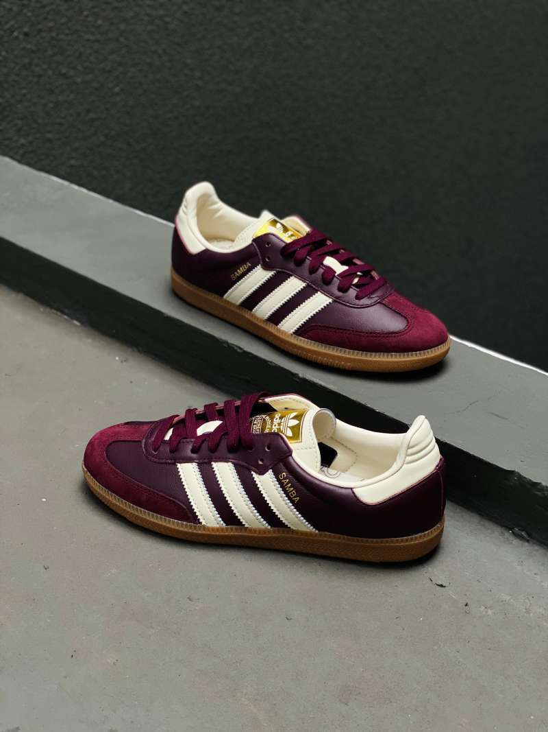 Adidas Samba OG Maroon Womens (100% Original) [ID0477]