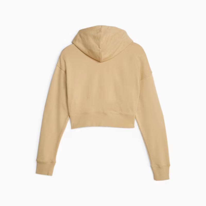 Puma Women Sportswear Classics Cropped Hoodie TR Jaket Wanita [62140984]
