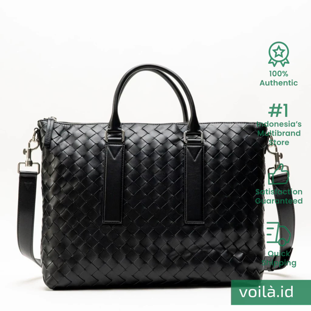 Veneta Men Bottega Veneta Briefcase Bag BOTTEGA VENETA Intrecciato