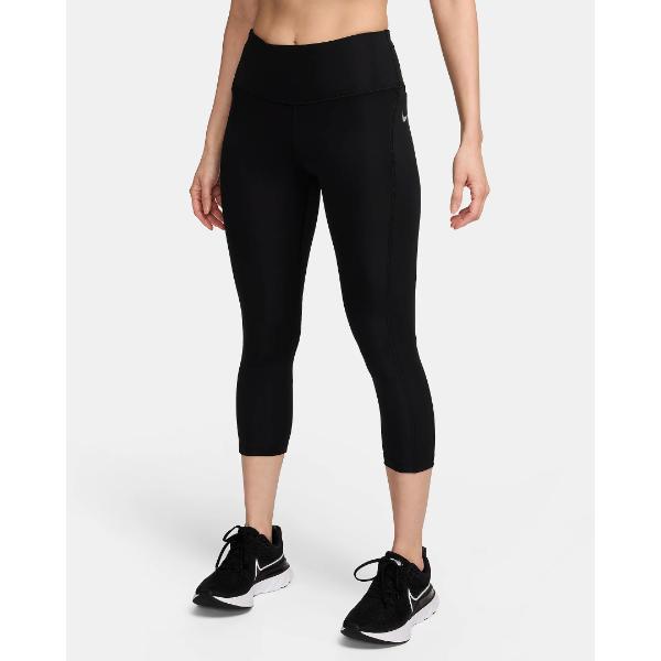 NIKE Women Running Dri-FIT Fast Crop Legging Lari Wanita [CZ9239-010]