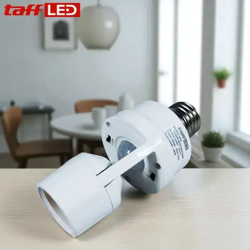 Jual Taffled Fitting Lampu Sensor Pir Adjustable Timer 40w E27 - Hemat ...