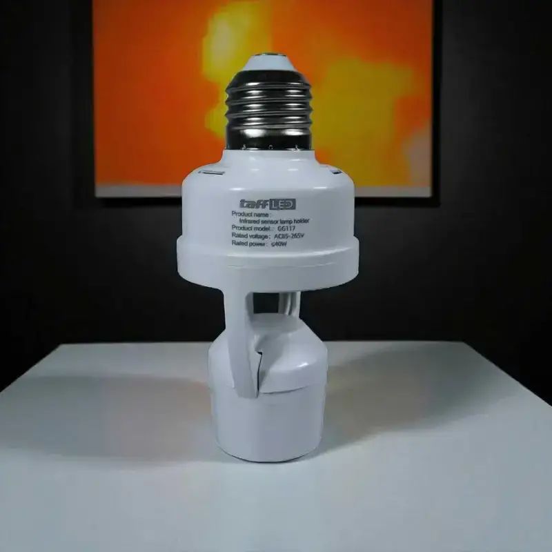 Jual Taffled Fitting Lampu Sensor Pir Adjustable Timer 40w E27 - Hemat ...