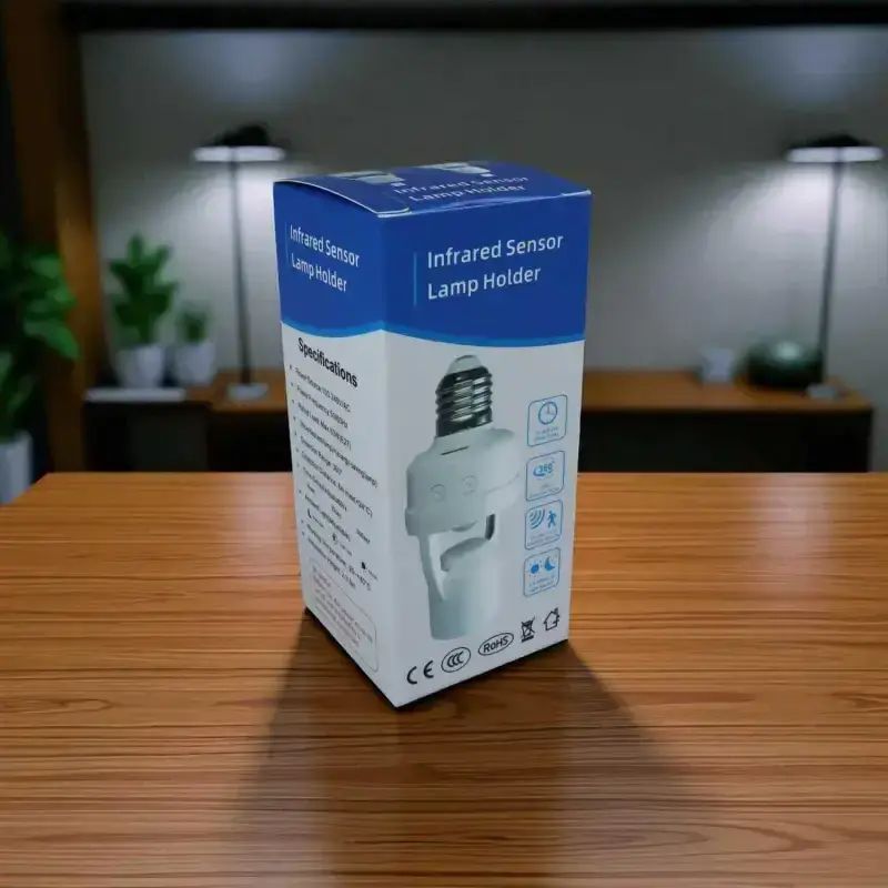 Jual Taffled Fitting Lampu Sensor Pir Adjustable Timer 40w E27 - Hemat ...