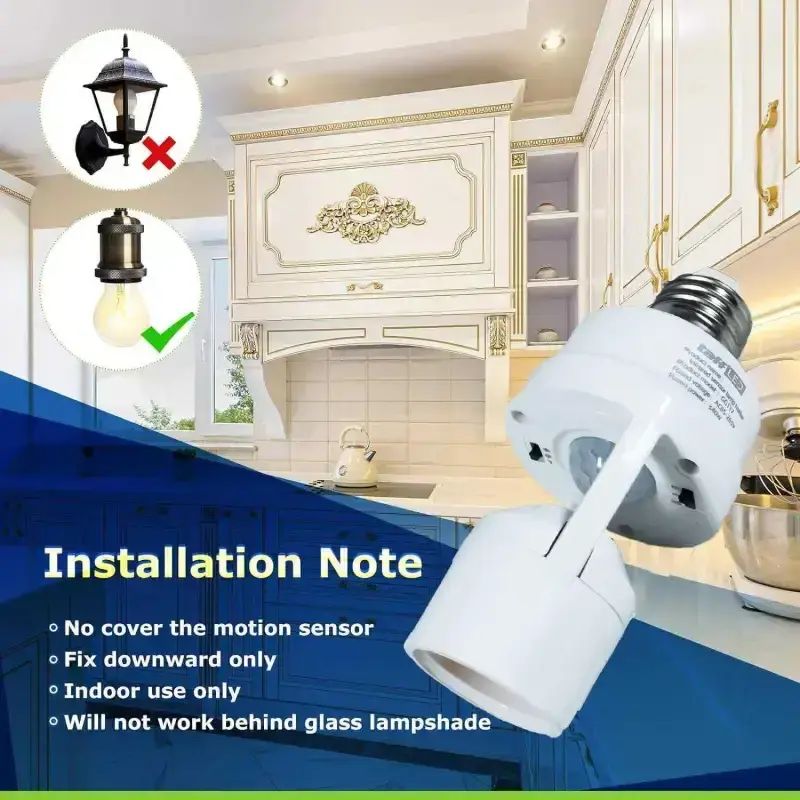 Jual Taffled Fitting Lampu Sensor Pir Adjustable Timer 40w E27 - Hemat ...
