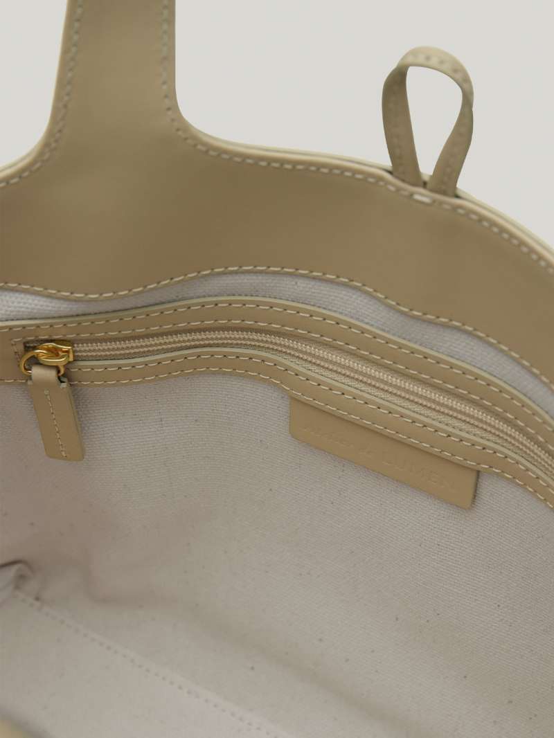 Promo Atelier De Lumen Panier Tote Bag Hand Bag - Egg Beige Diskon 