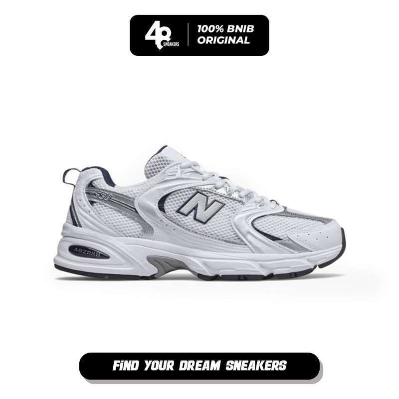 Sepatu Pria New Balance 530 White With Natural Indigo (MR530SGD) Original