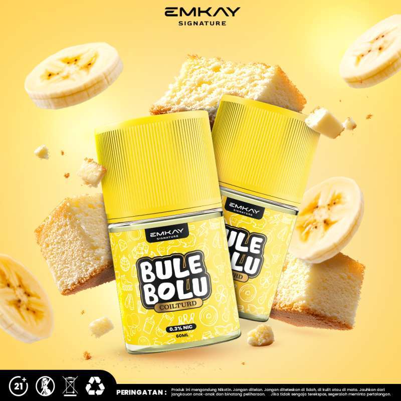 Emkay Liquid Freebase Bule Bolu 3mg/60ml