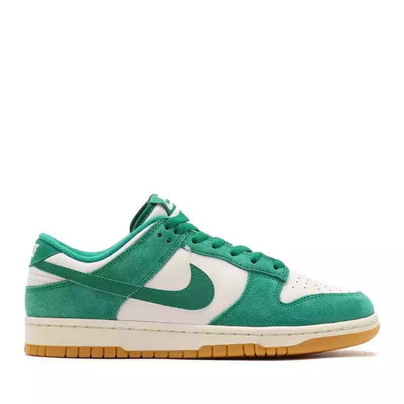 Sepatu Sneakers Pria Nike Dunk Low SE White/Green (HQ1519-030) Original