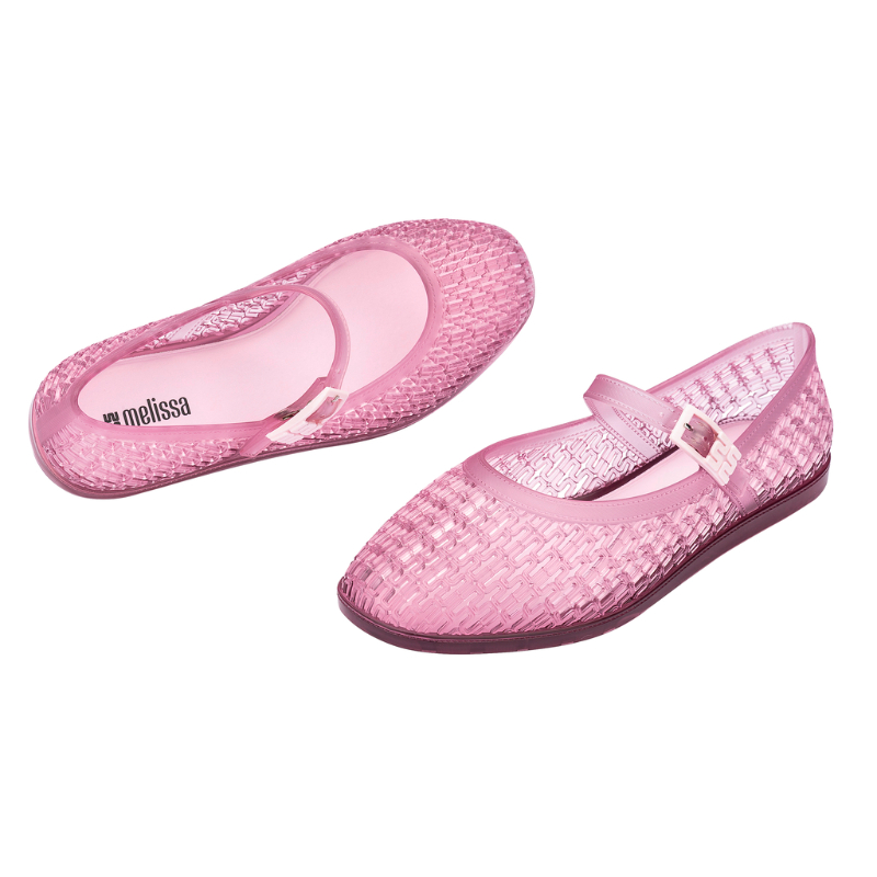 Promo Melissa Harper Ad Sepatu Flat Wanita Clear Pink 40