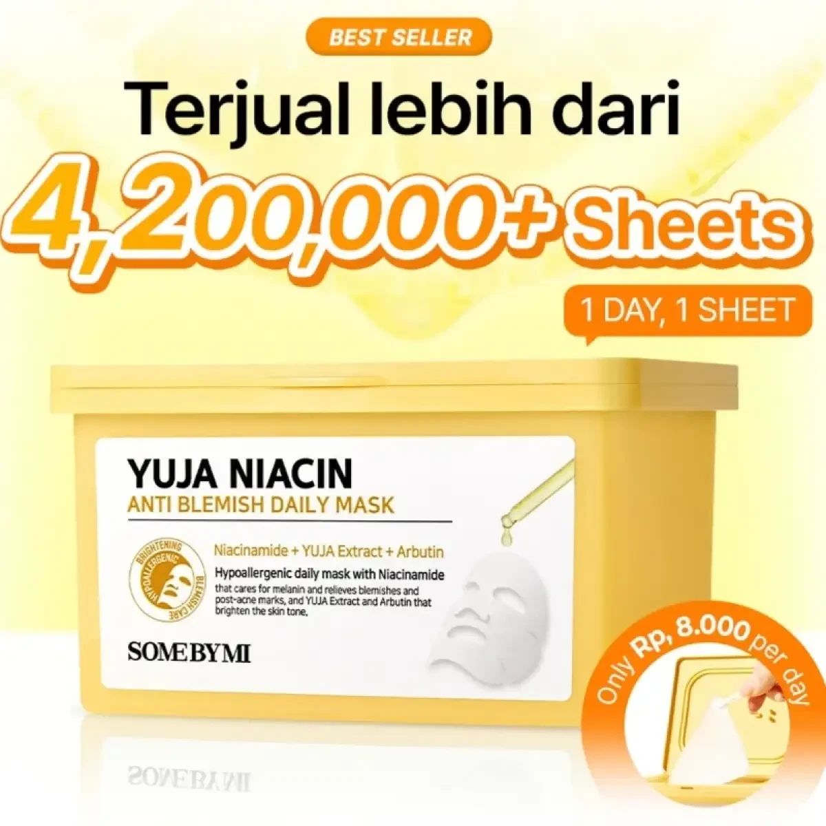 some by mi galactomyces glutathione daily mask (30pcs in 1) Restore®️, Innovative Liposomal Glutathione,