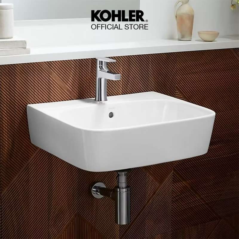 Promo Kohler Forefront Wastafel / Lavatory Wall-hung Putih / White K ...