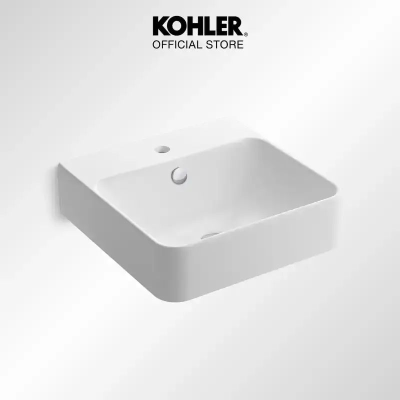 Promo Kohler Forefront Wastafel Gantung Lavatory Wall-hung Putih White ...